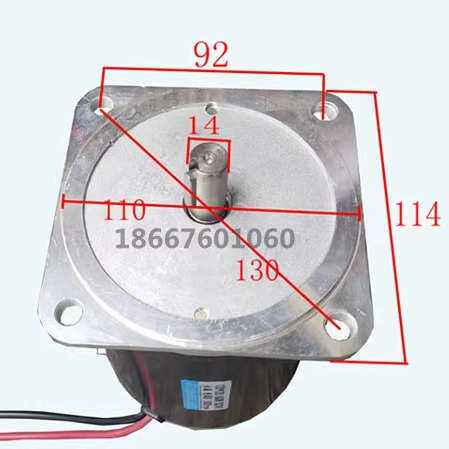 ZYT直流光轴600W有刷电机马达永磁立式DC24V36V48V180V220V高转速