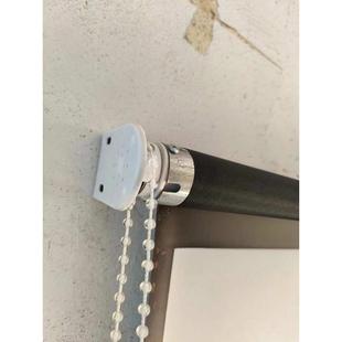 手拉卷帘投影幕布秒变电动幕布电动背景布电机和限位遥控一体配件