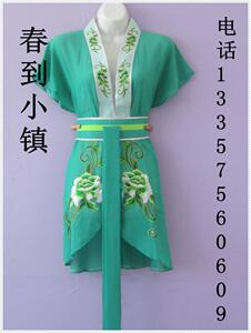 古装越剧戏剧京剧戏曲服饰青衣小旦花旦衣服小姐衣丫环小马夹