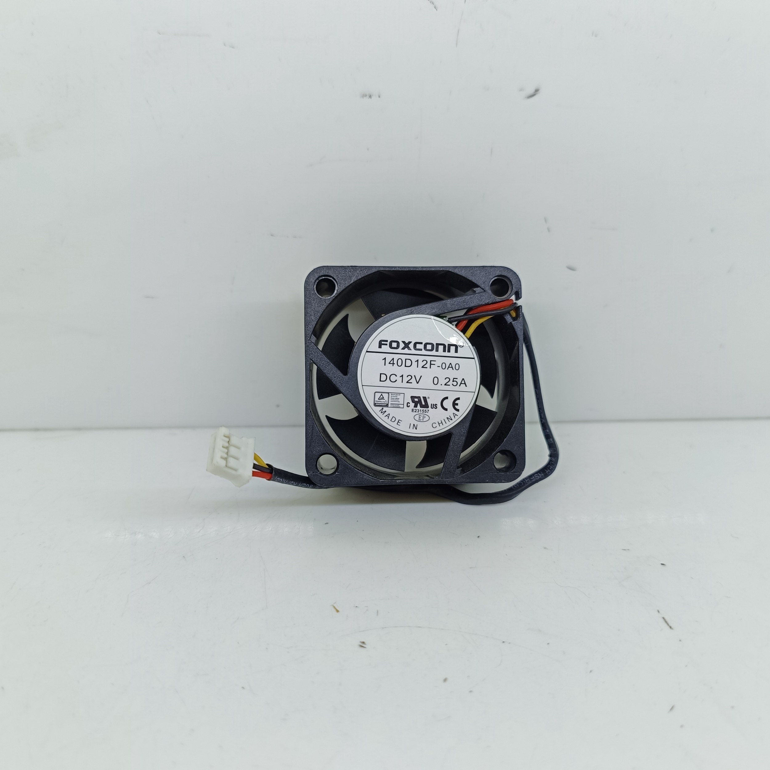foxconn富士康4020mm12v 0.25a 140d12f-0a0 3线静音变频散热风扇