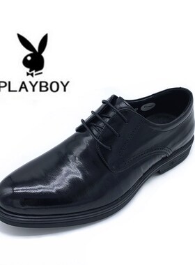 花花公子男鞋2020年秋季新款商务正装皮鞋PA39220021 PA39220022
