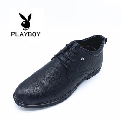 花花公子男鞋冬季新款商务休闲棉鞋男加绒PA49311127 PA49311128