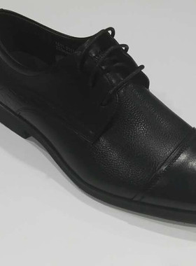 花花公子男鞋真皮系带商务正装婚礼新款男鞋皮鞋单鞋1611-311133