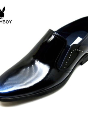 花花公子男鞋商务正装鞋英伦尖头真皮鞋结婚鞋8211-201244 201245