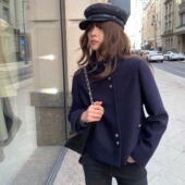 KERNEL 夹克外套 老钱腔调立领复古金属扣短款 COSMOS 奥斯陆内港