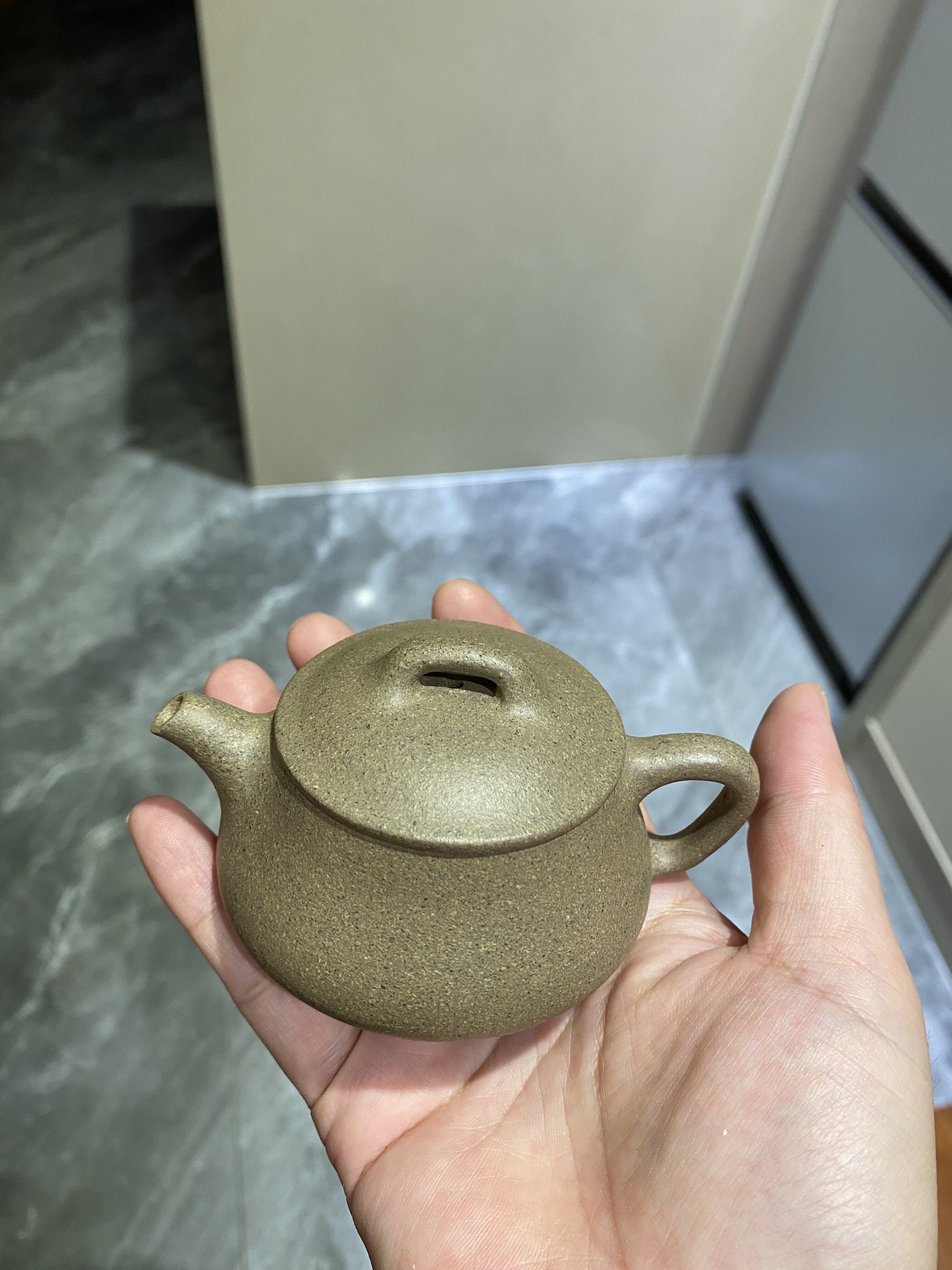 紫砂壶福利大口石瓢柱瓢90c c