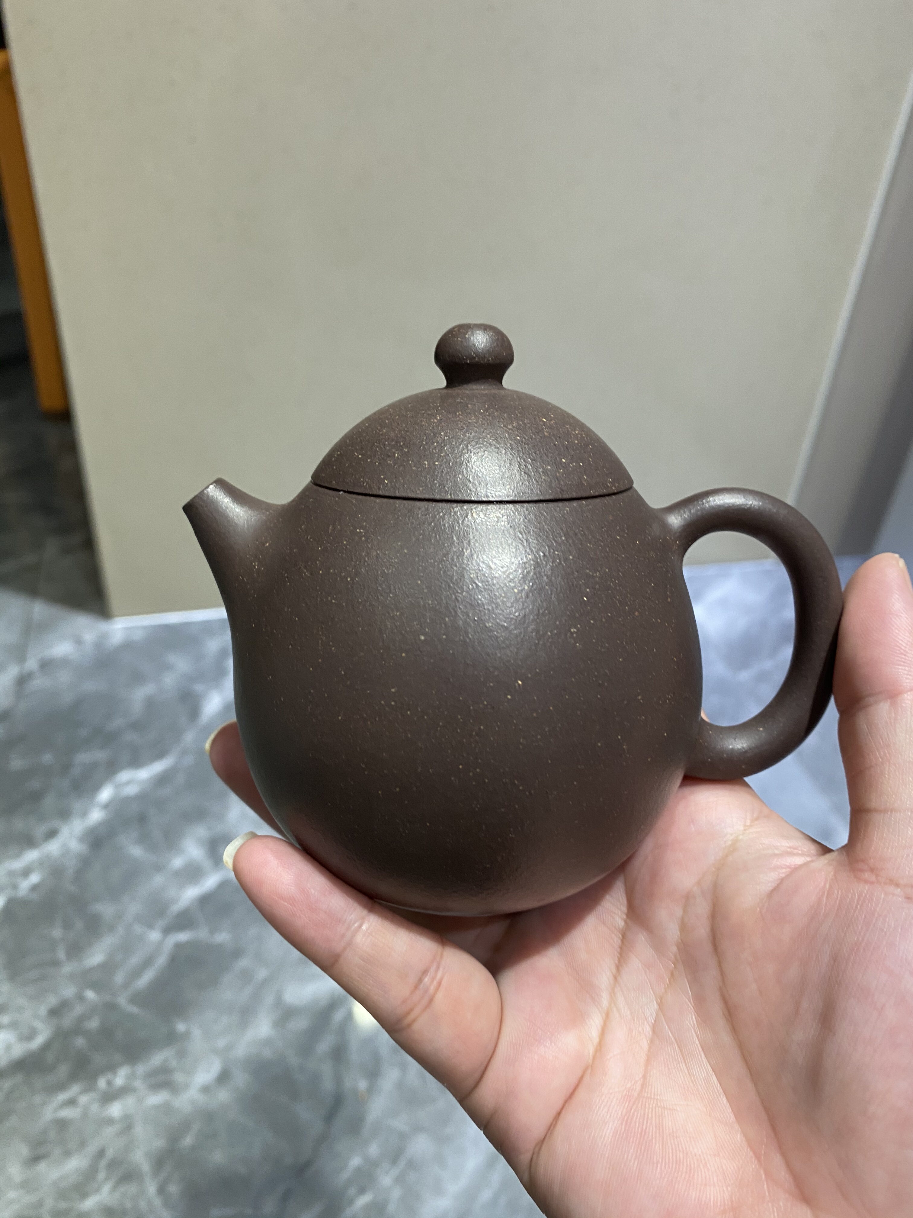 紫砂壶福利紫泥龙蛋250c c