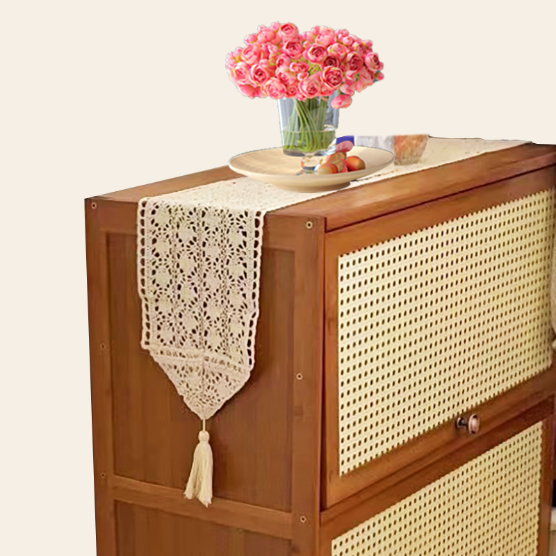 美式乡村钩针北欧装饰巾桌旗工厂