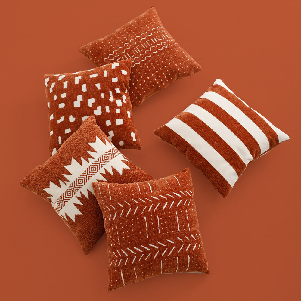 雪尼尔色织抱枕套现代轻奢风易搭配跨境客厅卧室抱枕布艺沙发靠垫,居家布艺,抱枕被,淘宝优惠券,粉丝福利购,淘宝优惠卷