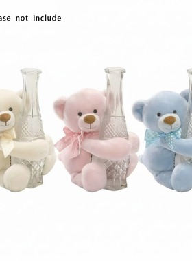 出口欧美 外贸正品特价娃娃 0-3岁 熊熊 泰迪熊 粉色 Vase Hugger