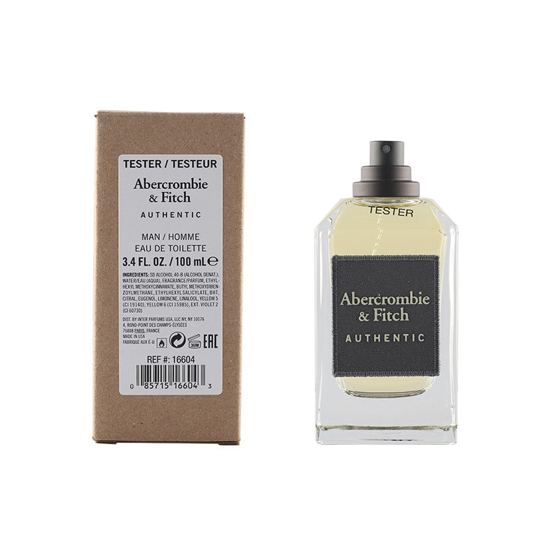 平潭保税 Abercrombie&Fitch裸男/真实男士香水100ml简装清新小众