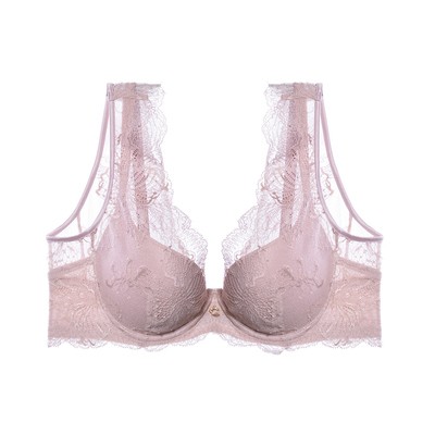 安莉芳深v蕾丝性感大码女士内衣