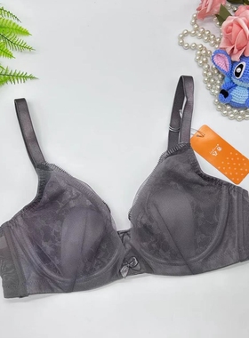 安莉芳旗下安朵超薄款兔耳防凸点大胸显小内衣性感文胸HB00187