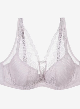 安莉芳蜂巢杯呼吸杯通透超薄软钢圈舒适文胸内衣 EBW0468/EBW0305