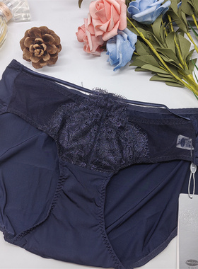 安莉芳EB00389配套专柜薄款蕾丝内裤女舒适低腰包臀三角裤E200389