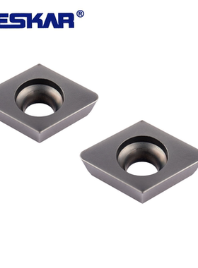 戴斯卡DESKAR数控铣刀片XDHW060210 LF6018通用钢件不锈钢菱形