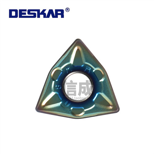 戴斯卡DESKAR数控外圆合金车刀片WNMG080408-MM TF618不锈钢桃型