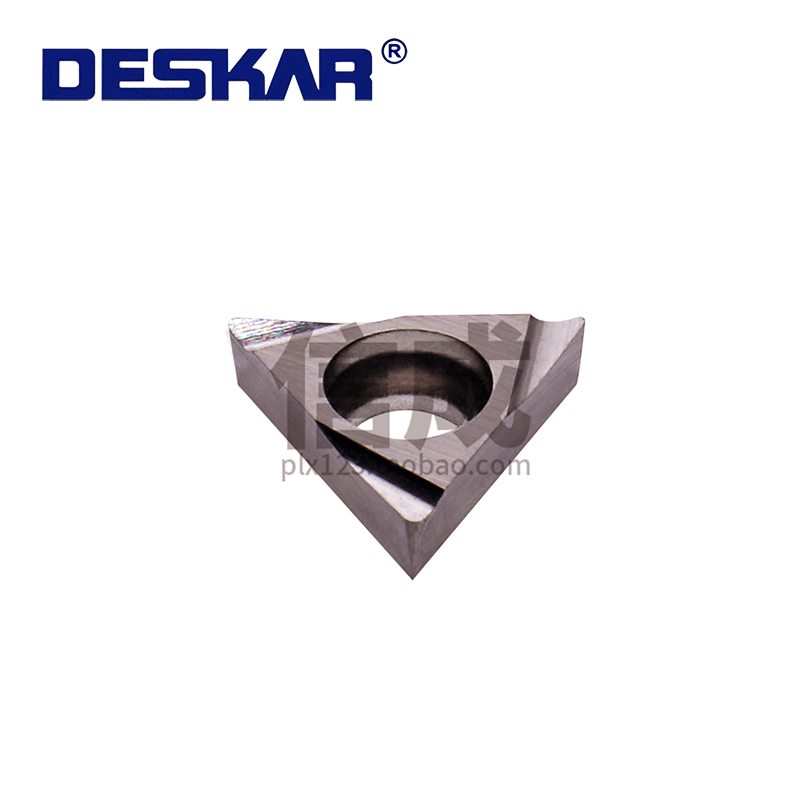 戴斯卡DESKAR数控内孔镗刀片TBGH060102L-F LF6018不锈钢三角型