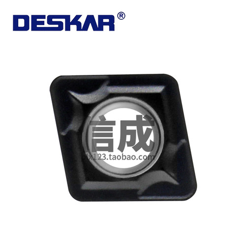 戴斯卡DESKAR数控外圆内孔镗孔刀片CCMT060208 LF6018S不锈钢菱形