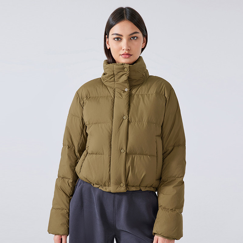 1u1u保暖羽绒服连帽女士