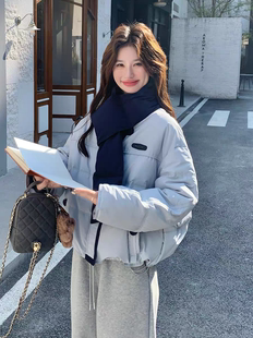 小个子超好看羽绒服女短款2026冬季新款设计感炸街羽绒绒外套