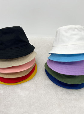 10cm20cm棉花娃娃渔夫帽百搭15厘米明星同款娃衣配件配饰公仔帽子