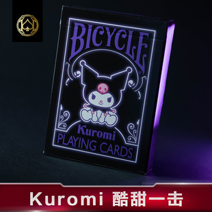 Bicycle三丽鸥联名扑克牌纸牌卡通周边酷洛米凯蒂猫