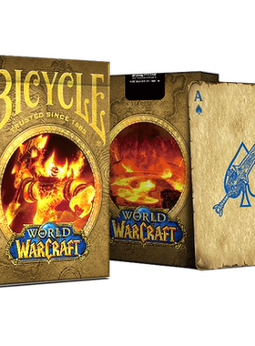Bicycle单车收藏花切高颜值创意暴雪魔兽世界扑克牌周边卡牌wow