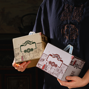 普洱茶云南七子饼200 通用纸箱雕刻定制山头茶名小批量 357g一提装