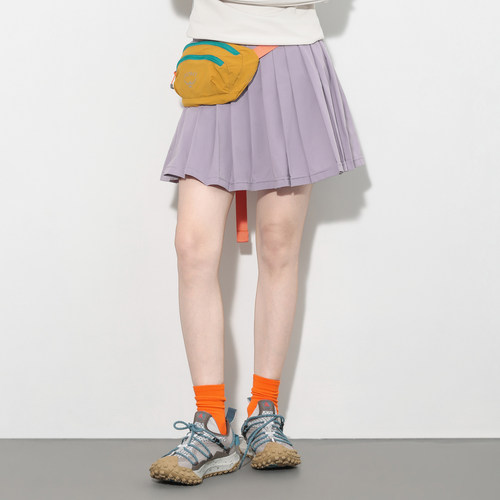 山系户外速干透气百褶工装裙裤