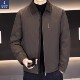商务休闲轻薄保暖冬装 男士 新款 羽绒服夹克2025冬季 外套男 翻领短款