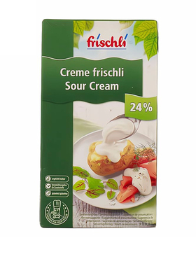 德国进口 菲仕利酸奶油1kg 发酵稀奶油沙拉烘焙原料sour cream