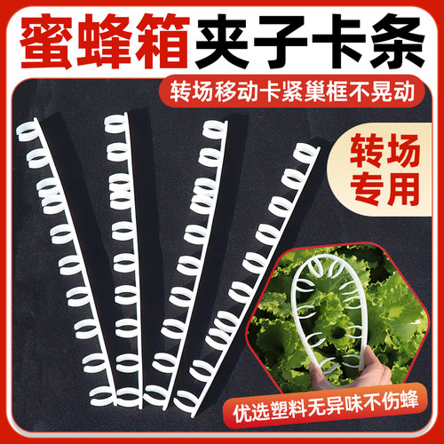 中意蜜蜂箱夹子卡条巢框家固定器