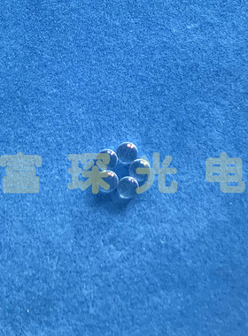 K9 平凸透镜 直径 D6mm ,F=9.65mm 未镀膜