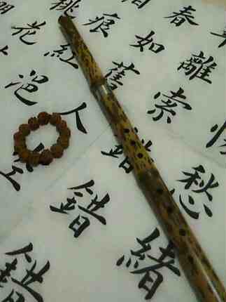 【千叶华章】李国伟特制/湘妃竹两节一节/收藏湘妃竹箫/可定制