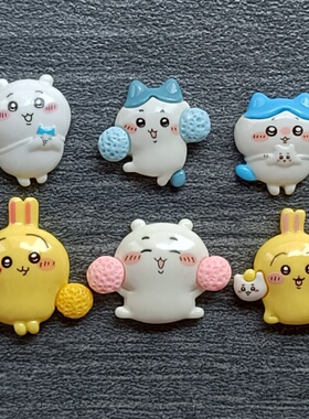 crocs洞洞鞋鞋扣配饰乌萨奇小八卡哇吉伊卡通公仔鞋花配件ins配件