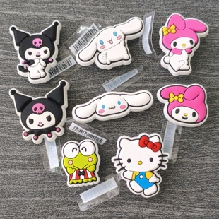 Crocs洞洞鞋鞋扣卡骆驰智必星鞋花套装酷洛米美乐蒂 玉桂狗大眼蛙