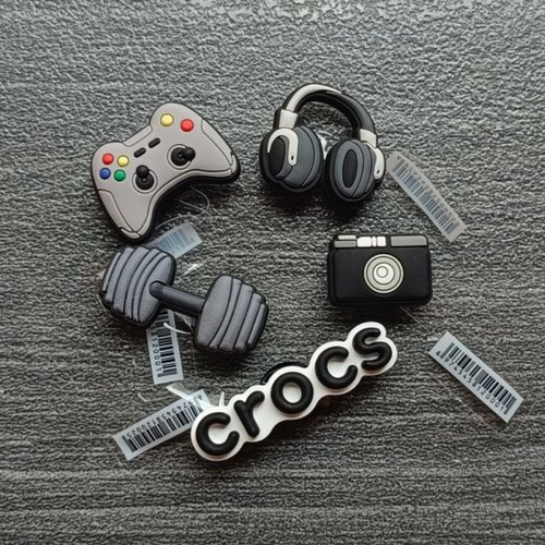 Crocs新款配饰鞋扣男生运动鞋花