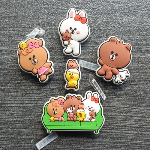 Crocs洞洞鞋扣LineFriends系列