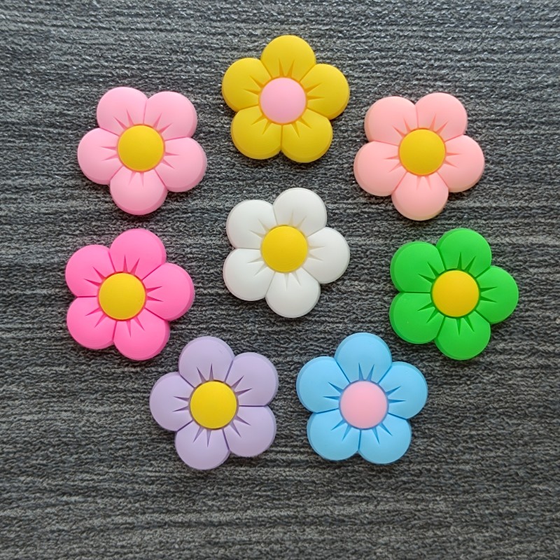 洞洞鞋软胶鞋花crocs鞋扣