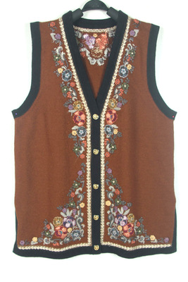 孤品复古古着vintage手工毛衣