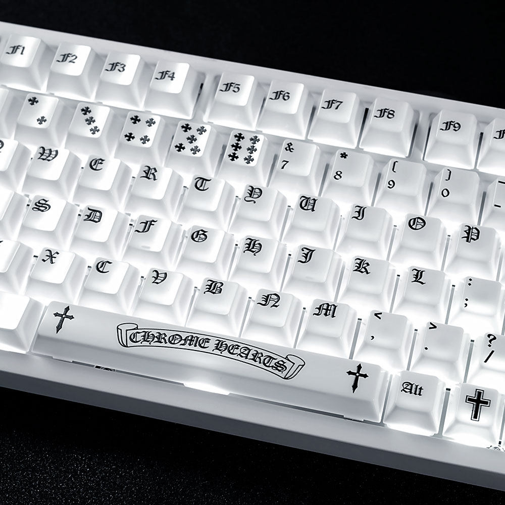 克罗心键帽原厂高度PC乳透