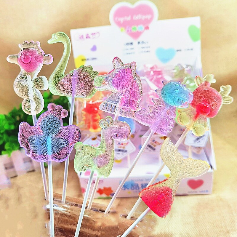 水晶棒棒糖儿童糖果礼品宝宝无糖棒糖0蔗糖耐吃小零食麦芽糖醇