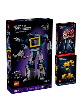 LEGO乐高10358变形金刚声波霸天虎儿童益智拼装积木玩具2025新款