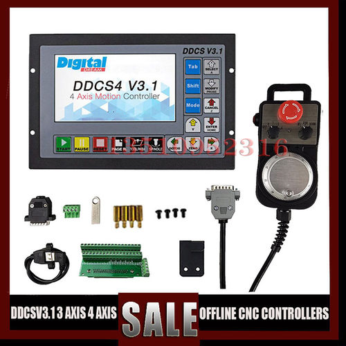 DDCSV3.1离线 CNC 3轴4轴运动控制系统500khz G码Mach3 Usb控制器
