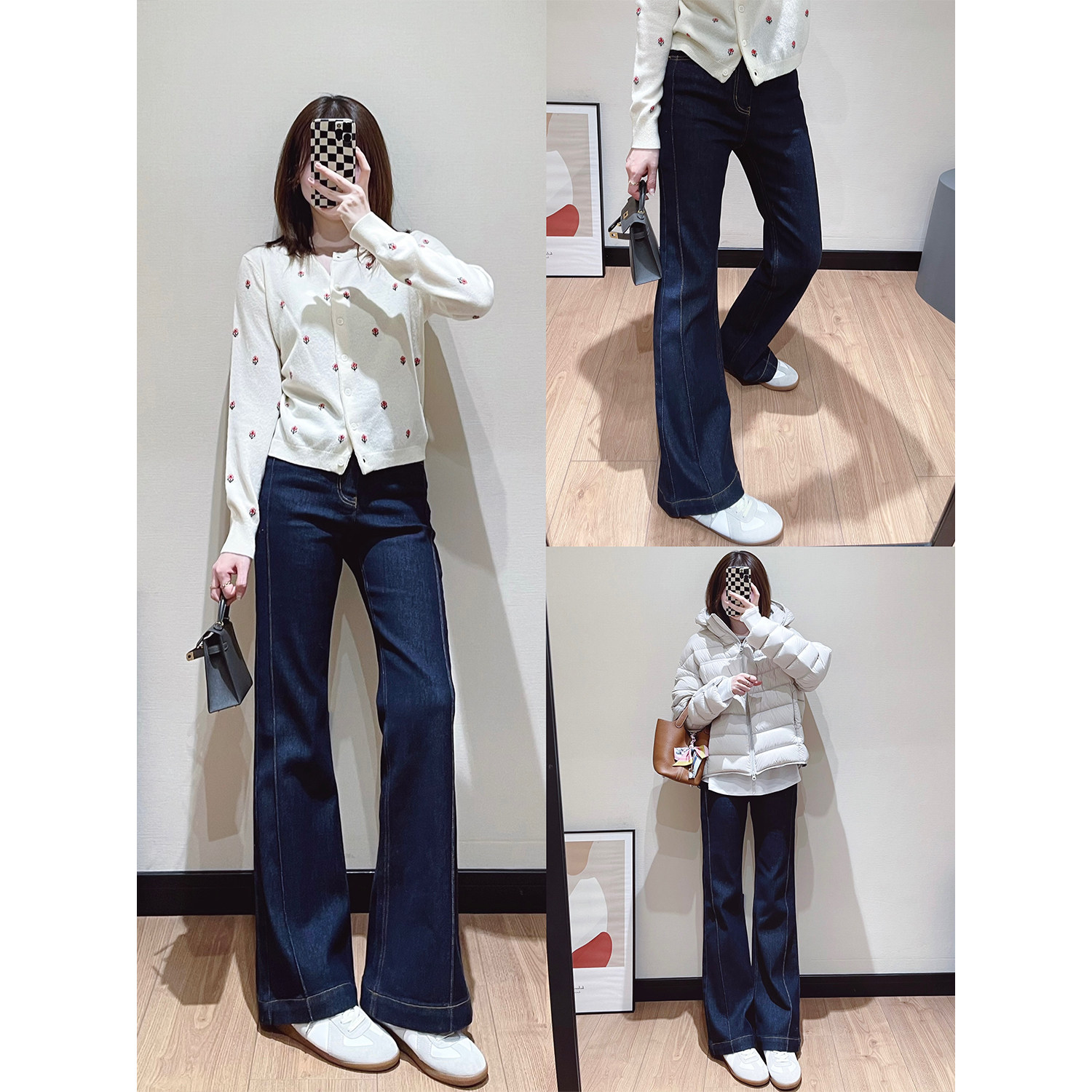 显瘦神裤 26早春显瘦显腿长原色明线牛仔喇叭裤,女装/女士精品,牛仔裤,淘宝优惠券,粉丝福利购,淘宝优惠卷