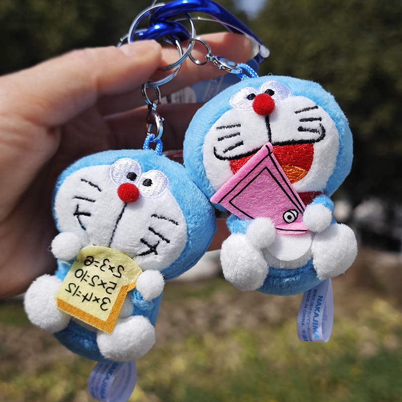 日本采购哆啦A梦钥匙扣包包挂件