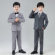 儿童西装 花童小男孩钢琴演出礼服中大童帅气英伦外套男童西服 套装