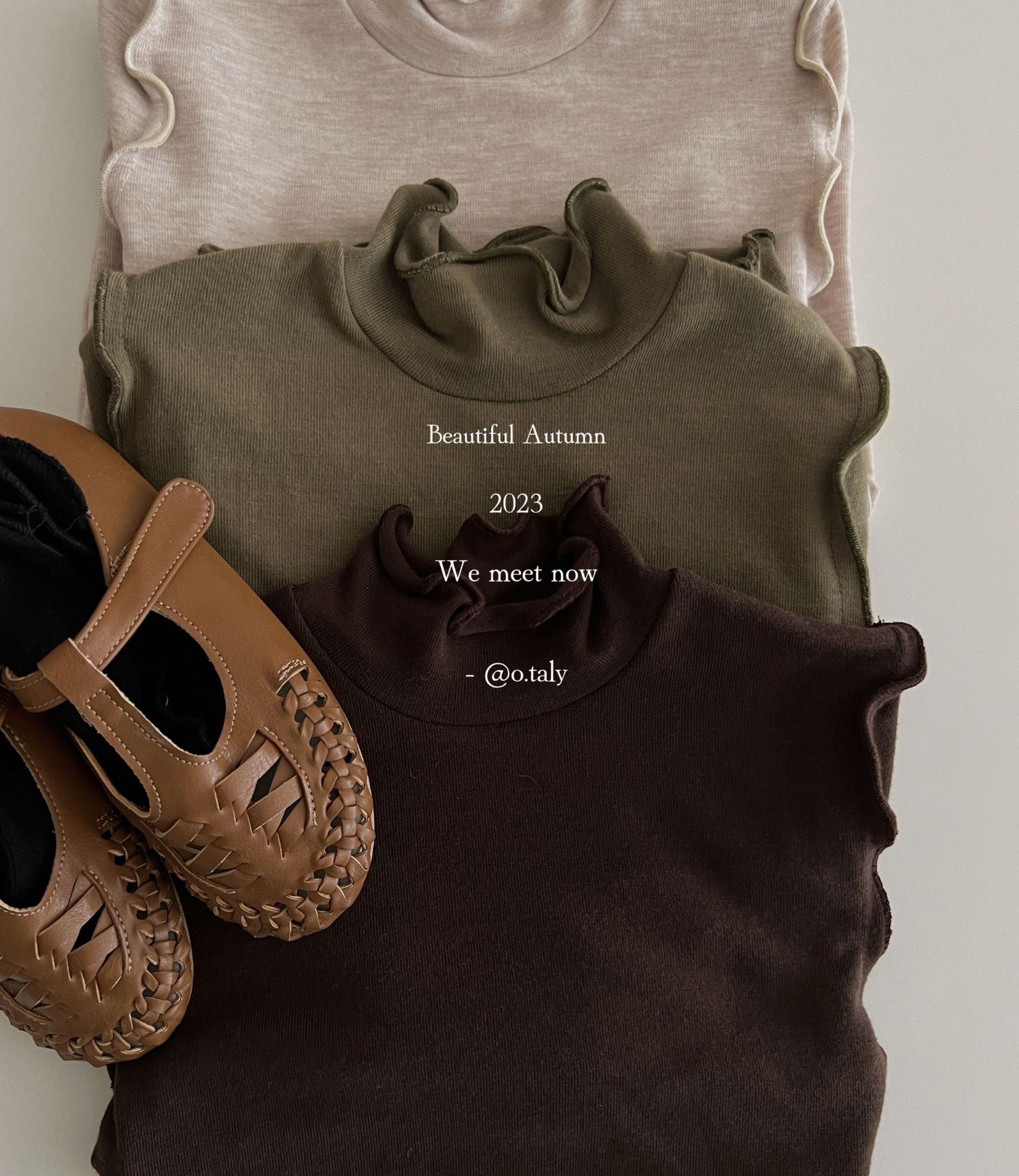 圆领休闲长袖儿童高领T恤