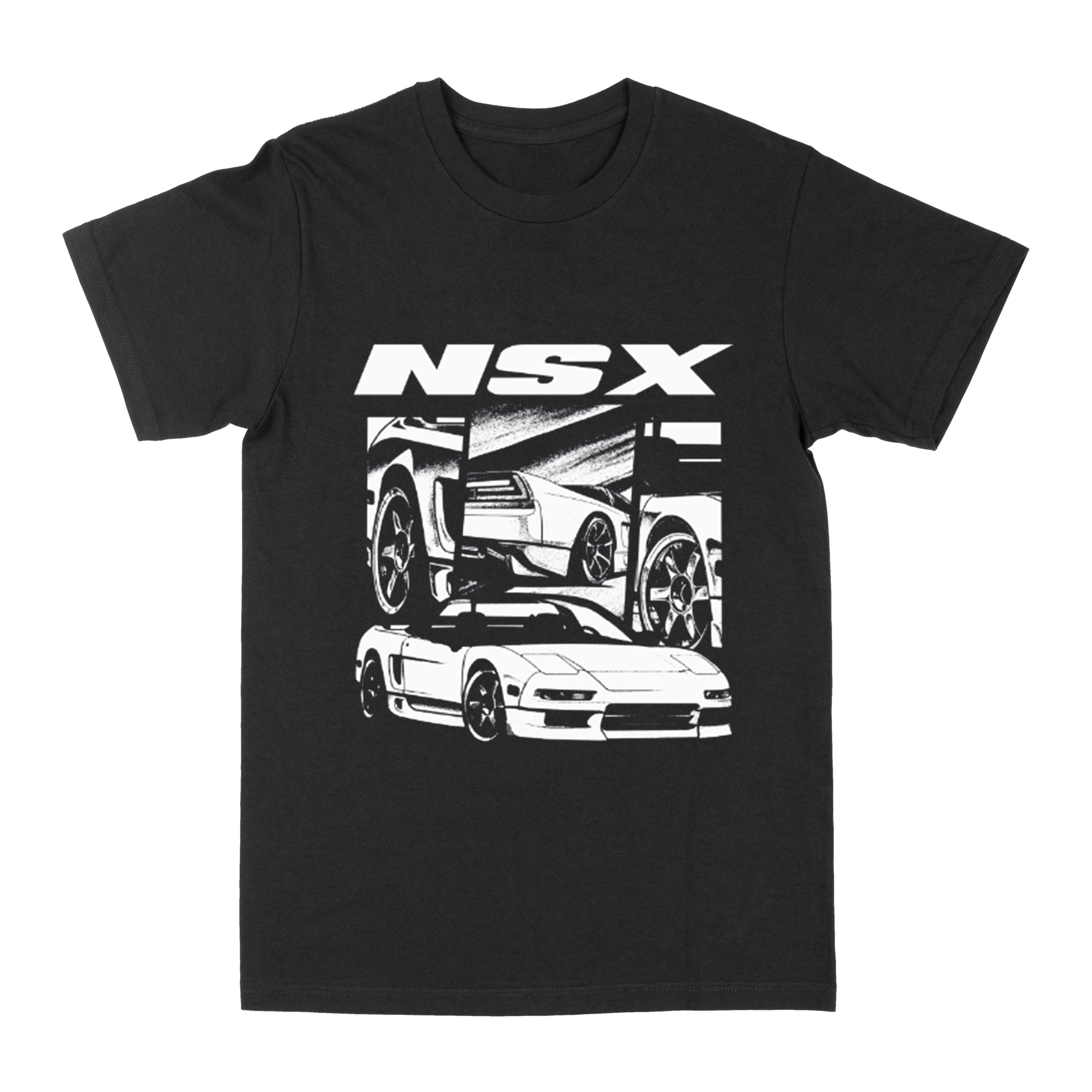 本田跑车美式复古短袖T恤男生穿搭上衣Honda NSX Racing T-Shirt